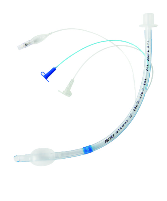 Supraglottic and subglottic injectable ET tube